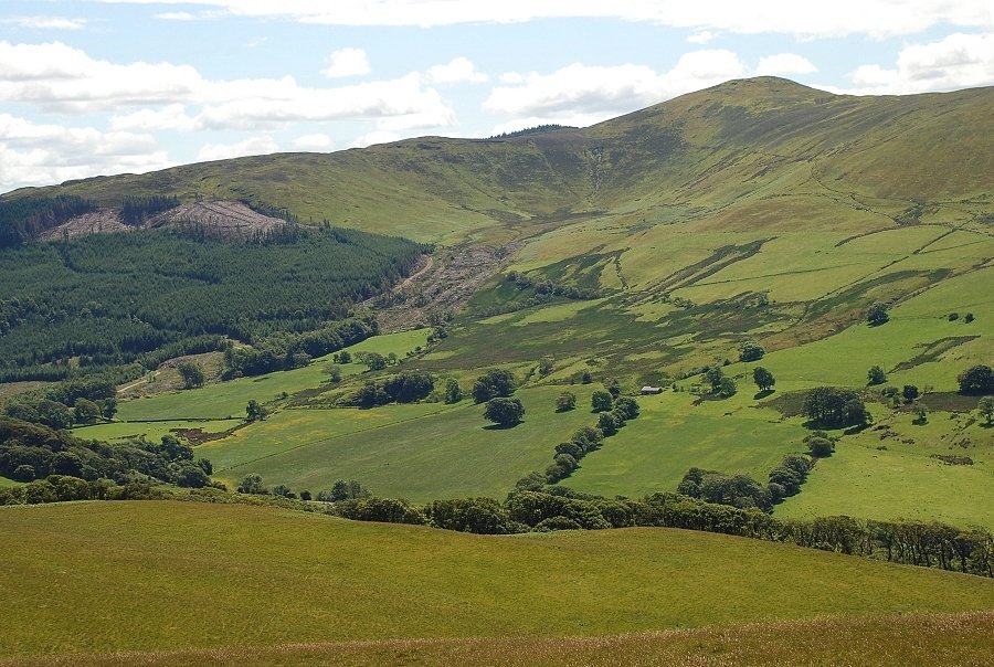 Lord's Seat across the Wythop Valley