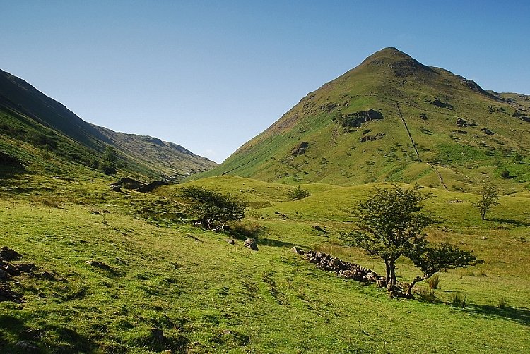 Middle Dodd from Kirkstonefoot