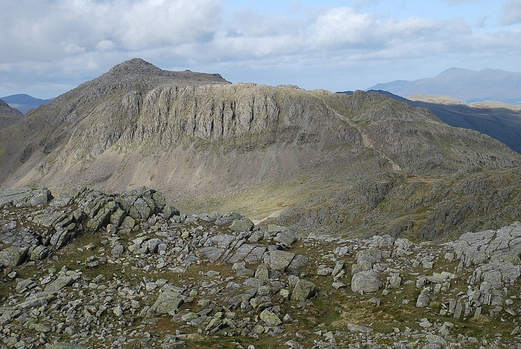 Bowfell from Crinkle Crags