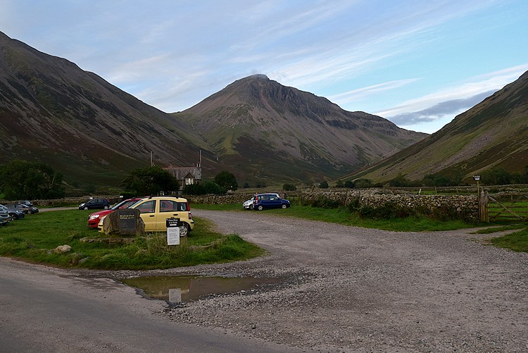 Great Gable from Wasdale Head Green